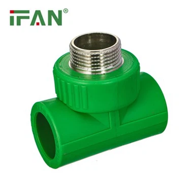 Тройник PPR с наружной резьбой